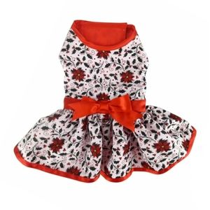 Holly Holiday Dog Harness Dress by Doggie Design